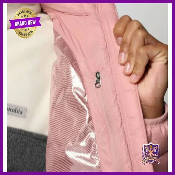 Women's Down Jacket with Thermal Lining, Water Resistant, Multiple Pockets